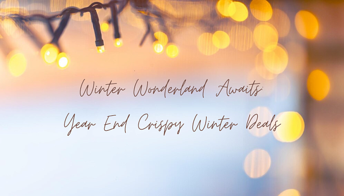 Winter Wonderland Awaits: Year End Crispy Winter Deals